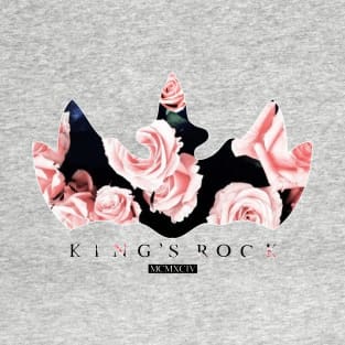 King's Rock Crown Floral T-Shirt